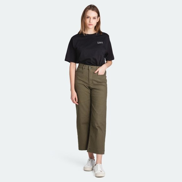 Levi's Denim - Levi’s Ribcage High-Waisted Wide-Leg Pants